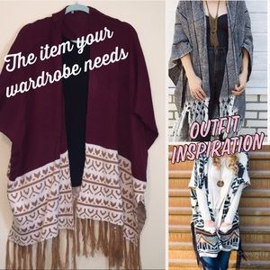 OVERSIZED Knit Kimono🥀